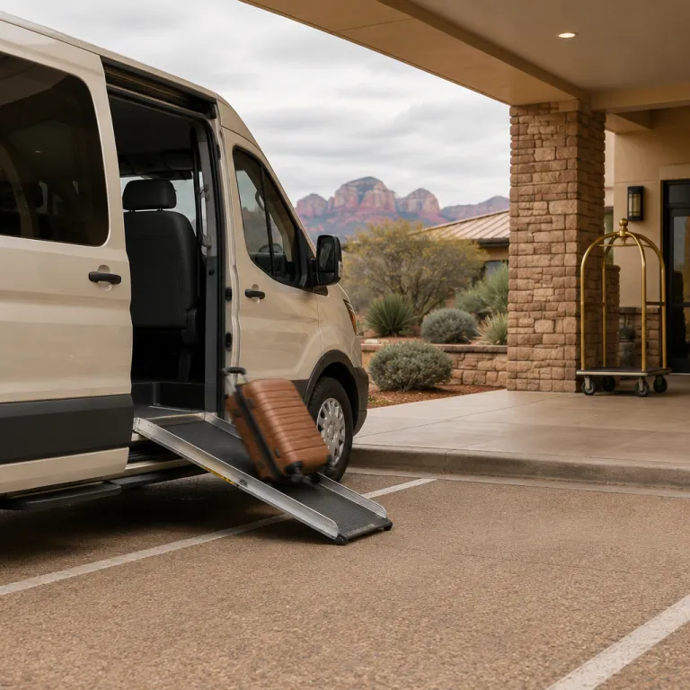 Sedona parking and shuttle information for effortless hotel stays